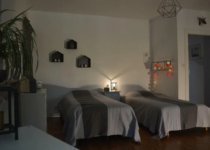 Quarto em Acomodações Particulares D'hôtes Les Ecuries *